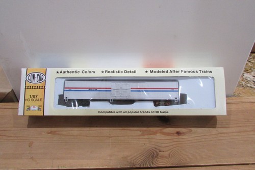 HO Scale Con-Cor Mail Handling Car AMTRAK #1432 Lot#4025