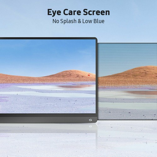 15.6" Portable Monitor 2K LCD 1920x1080 Touch Battery for Raspberry Pi Xbox 360 - Picture 6 of 12