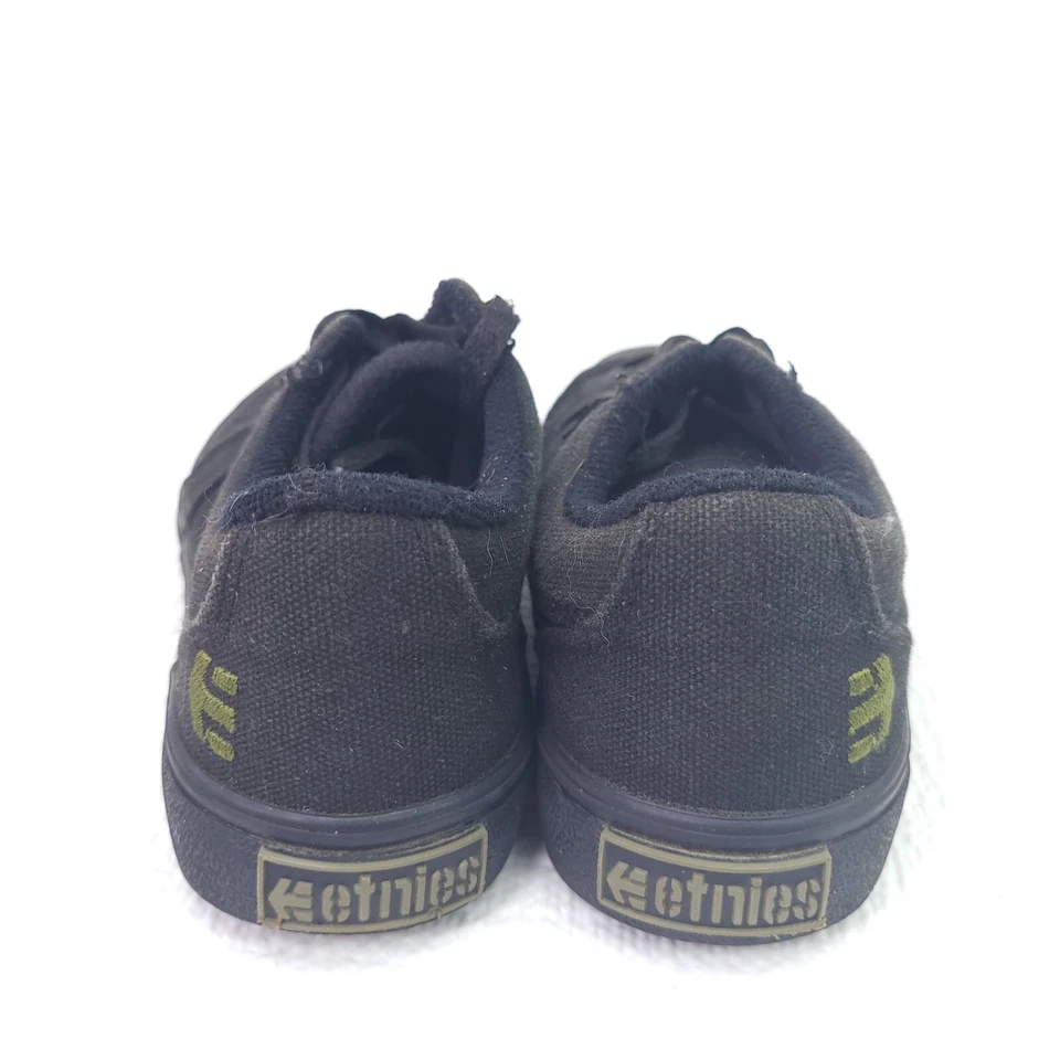Etnies Youth Skate Shoes Kids Black Lace Up Athletic Sneakers Boys Size 13 - Image 4 of 4
