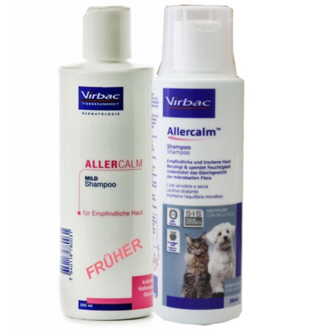 allercalm dog shampoo