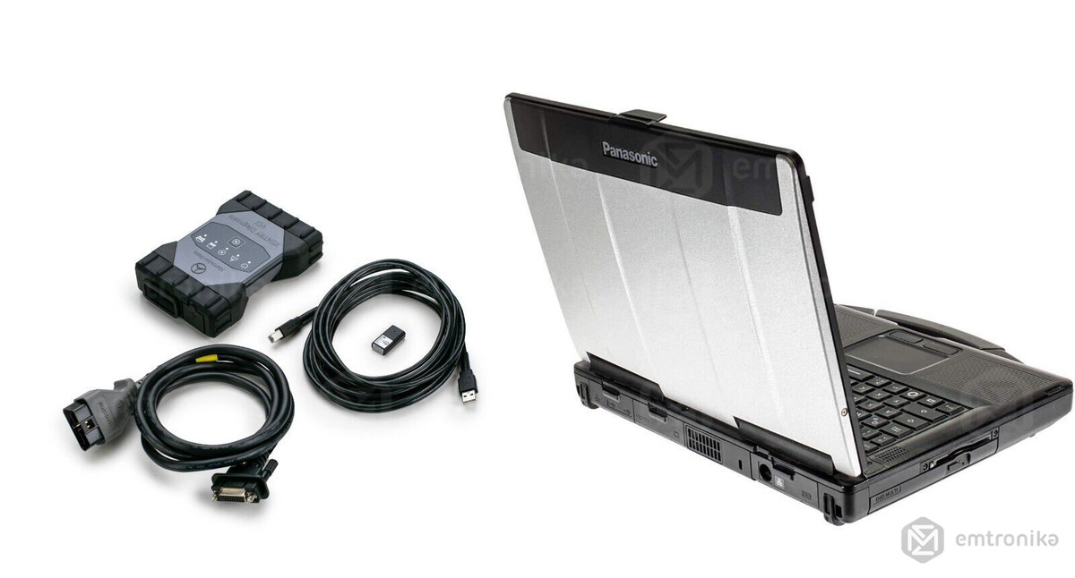 Mercedes-Benz Xentry Diagnosis C6 VCI Multiplexer BOSCH 2025 CF53