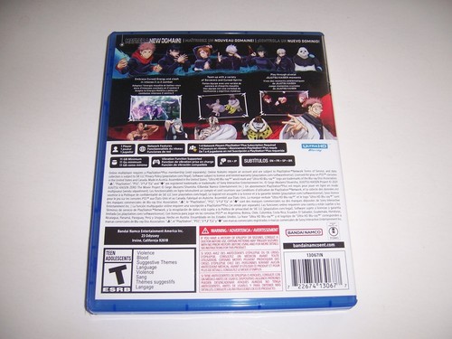 Nur Ersatzbox Etui - Jujutsu Kaisen Cursed Clash PS5 AUTHENTISCH - Bild 2 von 3