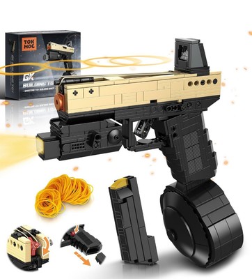 Model Gun Building Blocks Set, Building Bricks Toy Gun, Guns Building Toys...