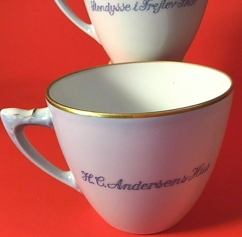 BING & GRONDAHL CUPS CASTLES & MONUMENT SET OF 2 DENMARK VINTAGE COPENHAGEN - Picture 6 of 12