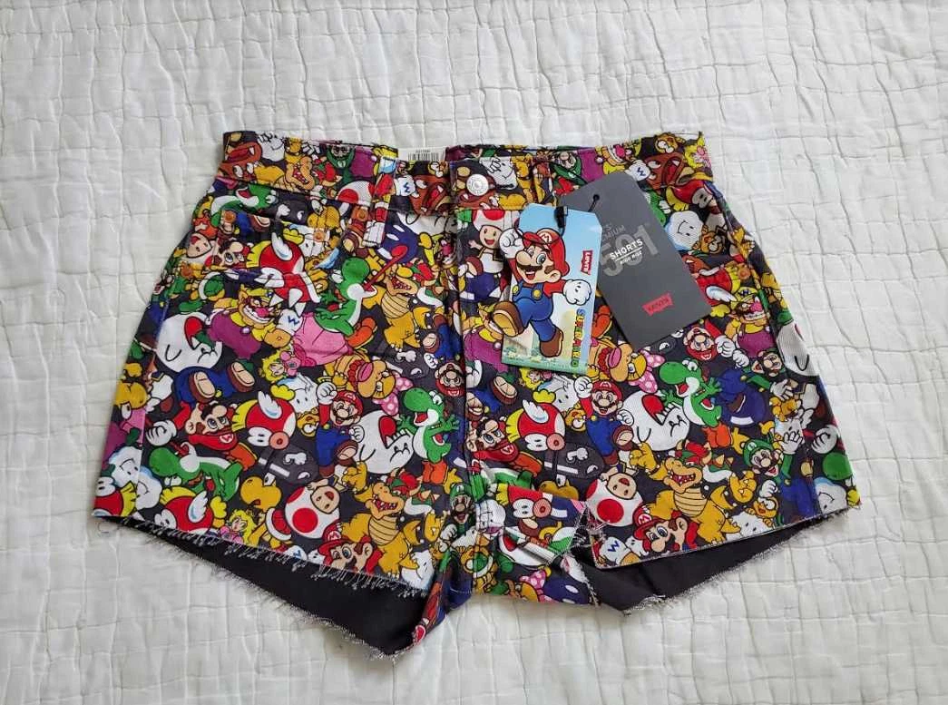 Levi's x shop super mario 501