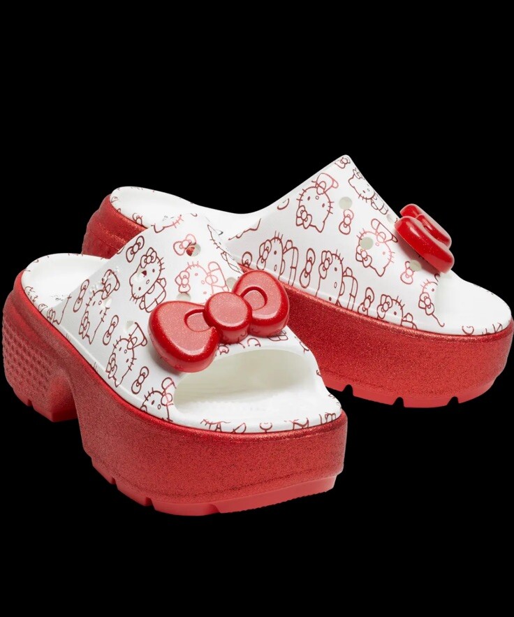 Crocs X Hello Kitty Stomp Slide | Women New Sz 8 | eBay