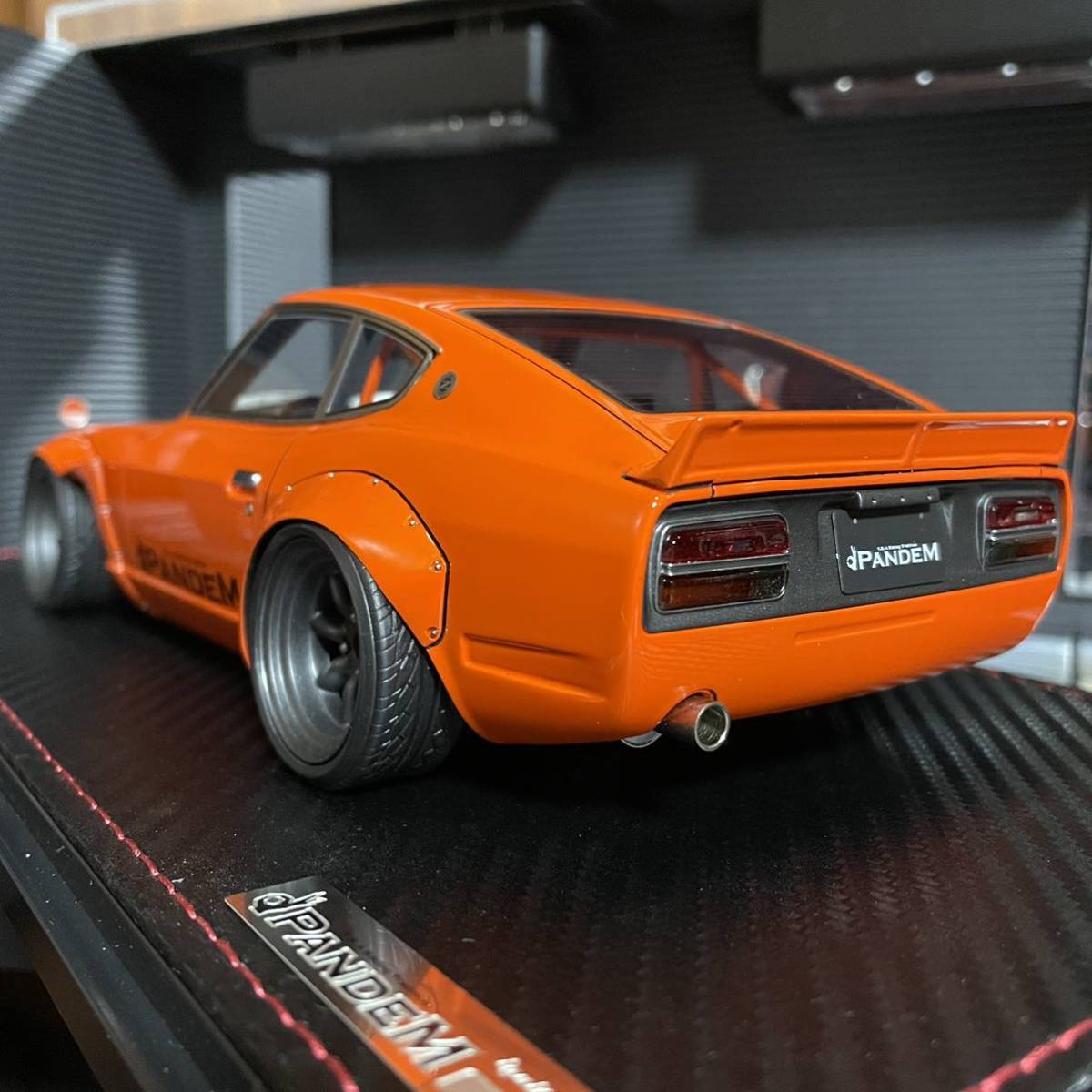 激レア！新品 イグニッションモデル 1/18 PANDEM S30 Z オレンジ Ignition Model 1/18 Nissan Pandem S30 Z Orange Extremely Rare New