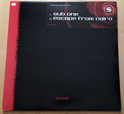 Source Direct sub one/escape from cairo 12  Vinyl Drum n Bass Jungle