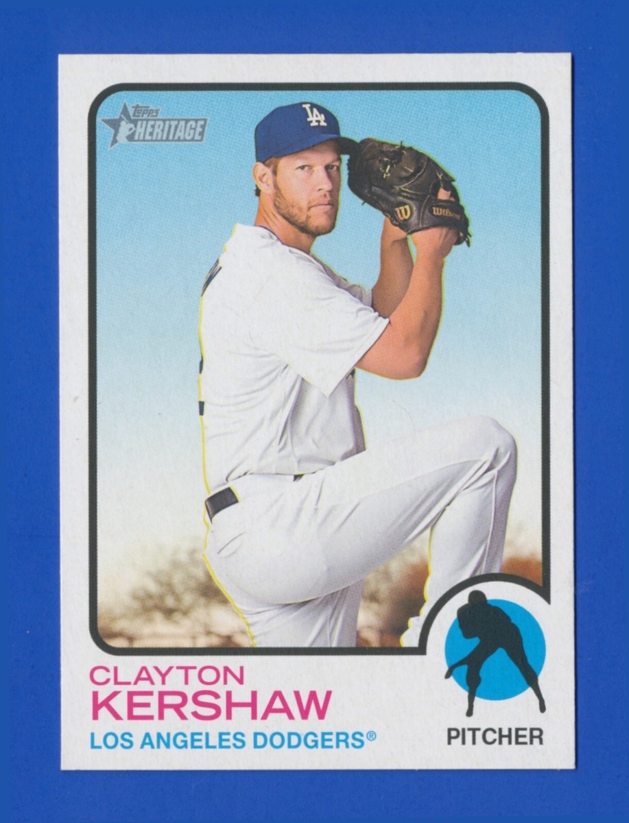 Clayton Kershaw - 2022 Topps Heritage High Number SP #725 - LA 