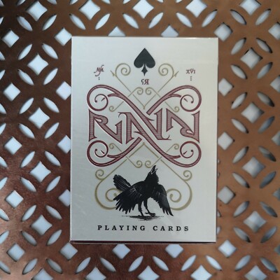 Ravn V1 Crimson Red Playing Cards New Limited Edition Stockholm17 USPCC Deck
