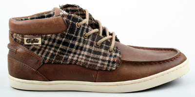 Buffalo Women's Shoes Sneakers 510-2833 Crazy Horse Cow Lea Brown Brown