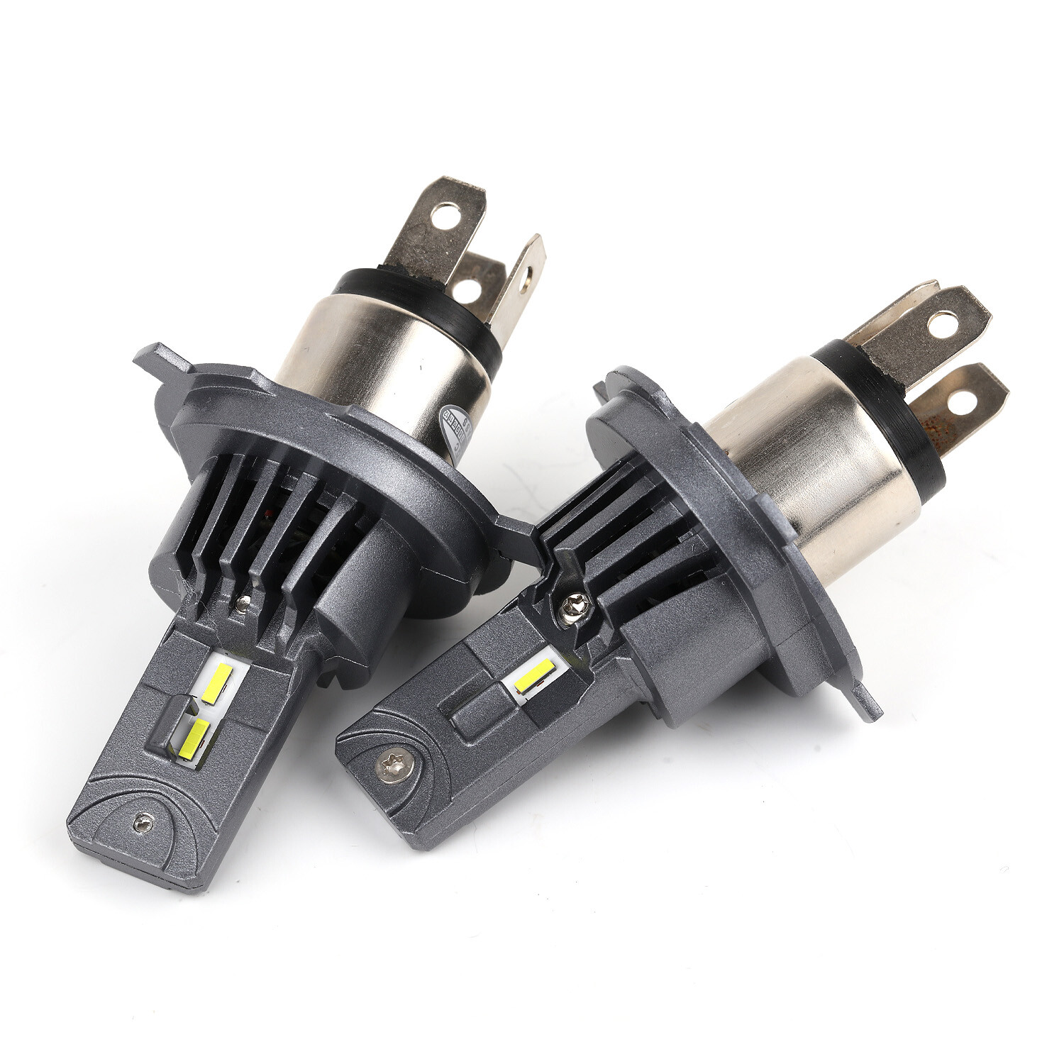 2X H4 9003 LED Headlight Bulbs High/Low Beam Conversion Kit 6500K 16000lm