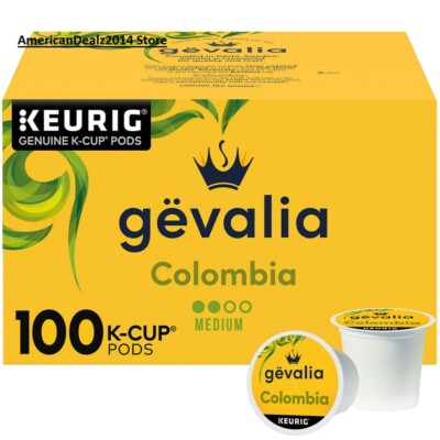 Gevalia Colombian K-Cup Coffee Pods (100 ct.), SEALED ITEM!! 
