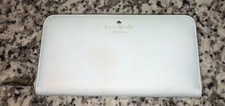 Kate Spade Cameron Street Lacey Zip Around Wallet Baby Blue Accordion Style