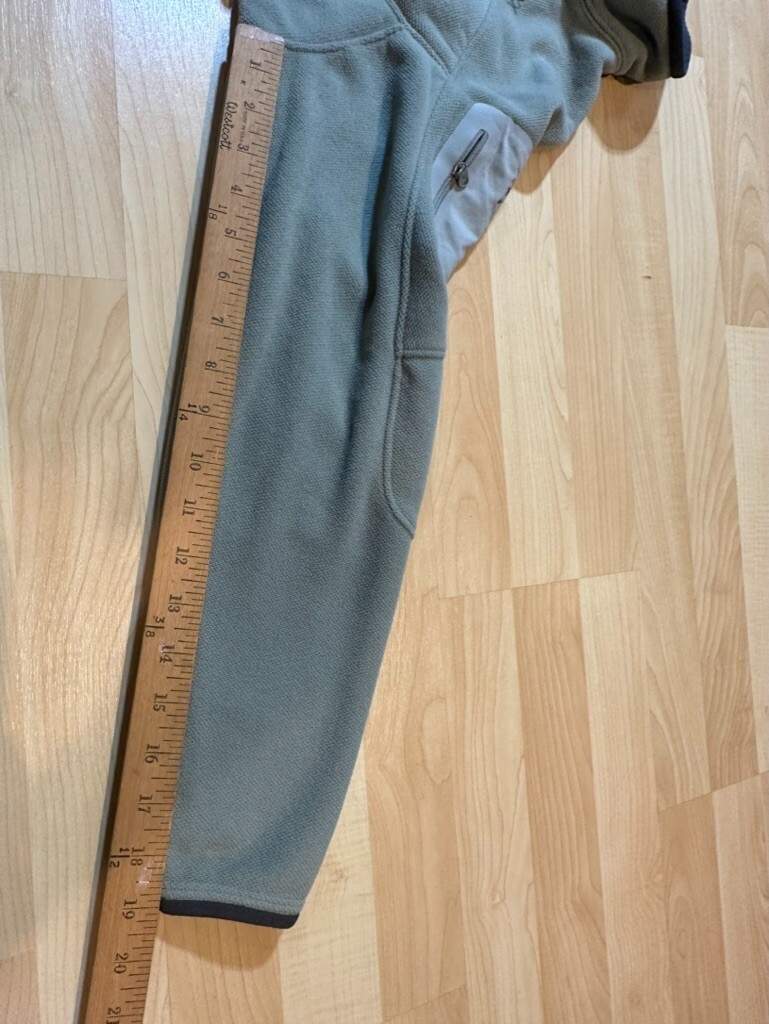 ARC'TERYX Arc'tyrex Covert Giacca Cardigan Donna Medium Made in Canada Verde