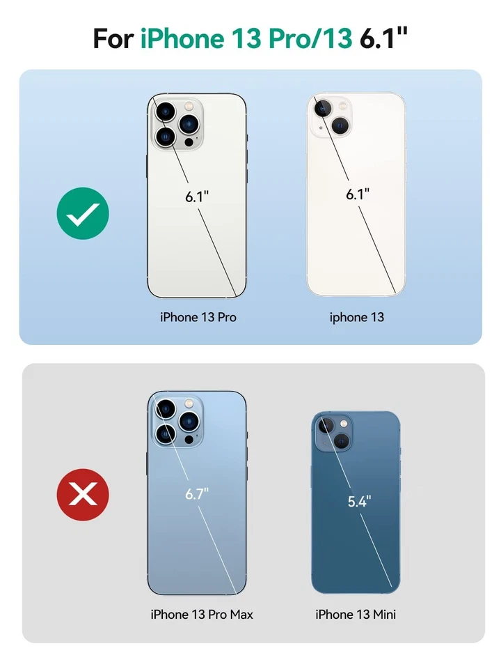 Funda Cargador Batería 10000mAh Para iPhone 13 Estuche de Carga Inalámbrica Banco de Alimentación Foto 3 de 4