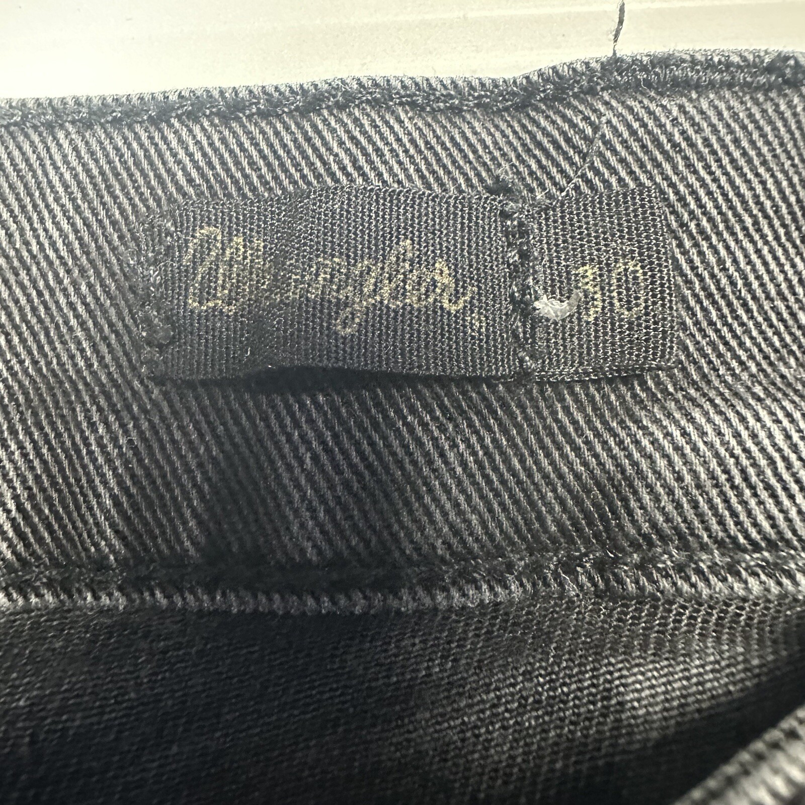 Wrangler Stranglers Mens Denim Jeans Size 30 L31" Skinny Black Western Stretch image 10