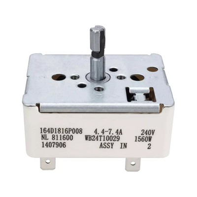 GE Electric Range Infinite Switch Replacement for 6 Inch Burner Control