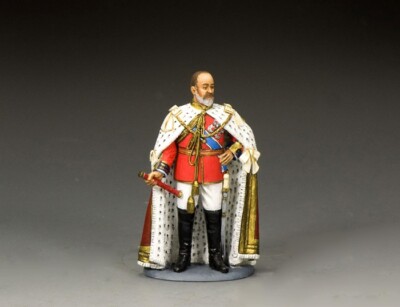 KING AND COUNTRY TR017 The Royals - King Edward VII TR17 - Diecast Metall Figur