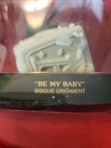 Dept 56 Christmas Snowbabies BE MY BABY Ornament #68667 - Picture 5 of 6