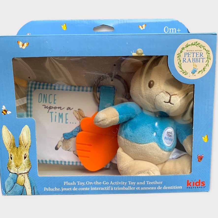 Kids Preferred PETER RABBIT Beatrix Potter 3-pc Gift Set Plush Toy