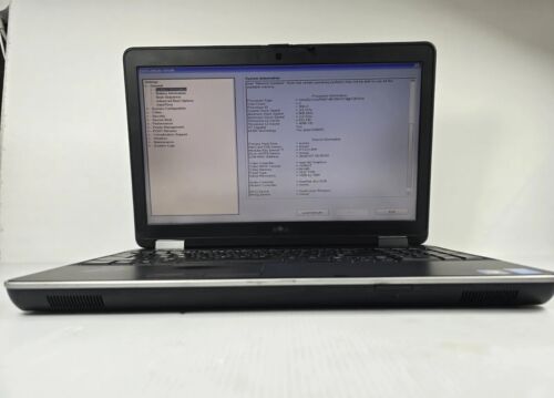 DELL E6540 15.6" i7 3.0GHz 8GB RAM NO HDD FHD 1080P LAPTOP  - Picture 1 of 8