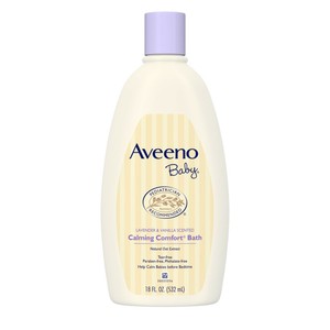 AVEENO Baby Lavender - Vanilla Calming Comfort Bath 18 oz ...