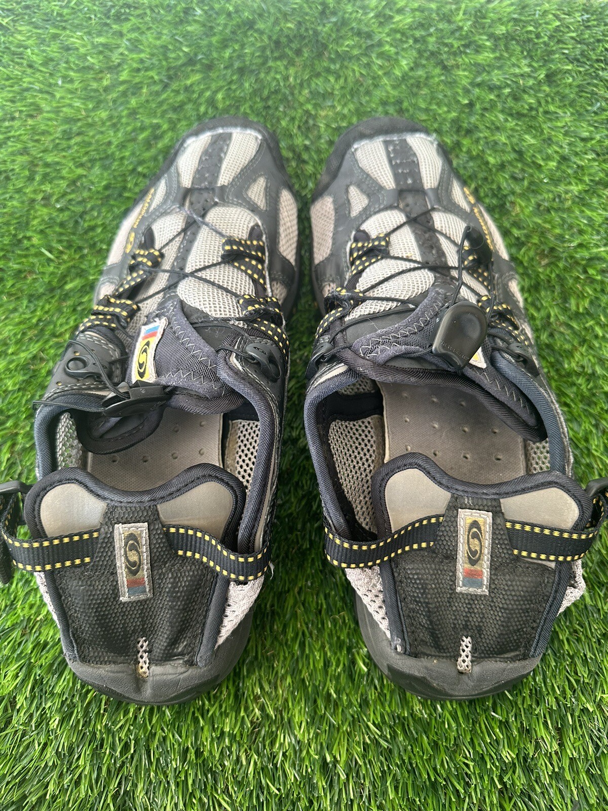 Scarpe da trekking pull on grigie Salomon Contagrip taglia 14