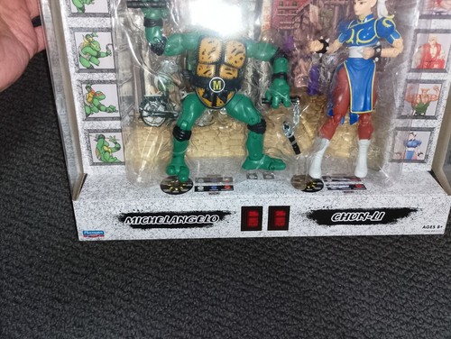 Teenage Mutant Ninja Turtles x Street Fighter - Michelangelo Vs Chun-Li - Picture 3 of 9