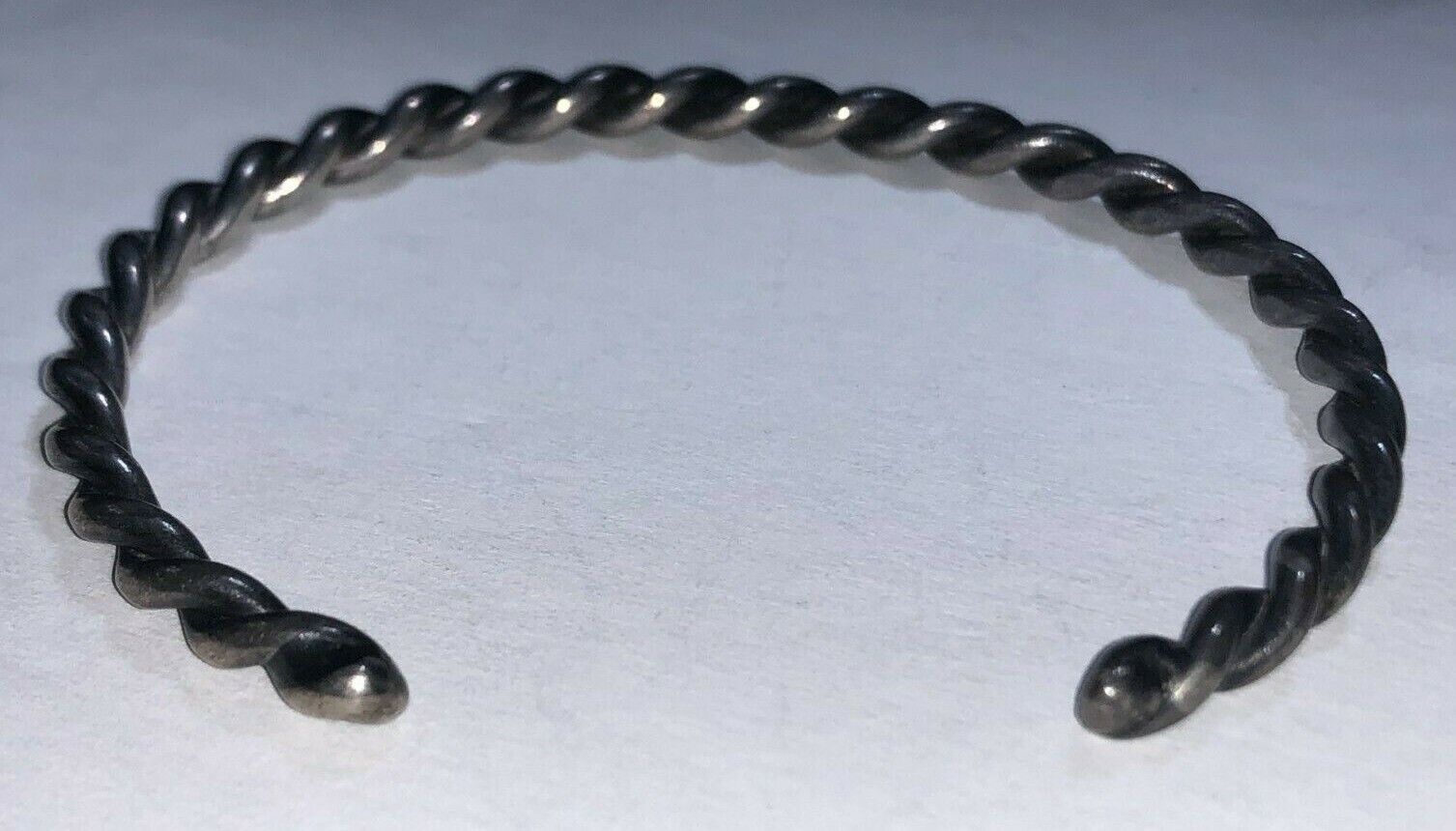 Simple Twisted Rope Design Adjustable Cuff Bracel… - image 5