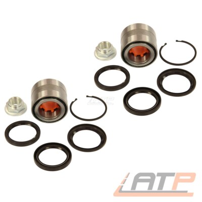 2x RADLAGERSATZ RADLAGER SATZ HINTEN FÜR SUBARU FORESTER SF SG BJ 97-07