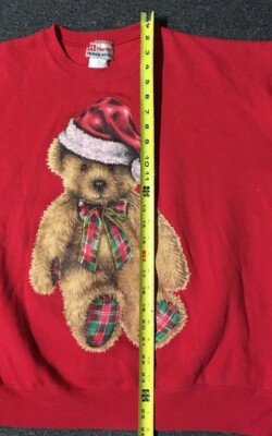 Sweat à Capuche Rose Marin Brodé Teddy Bear Col - Taille Unique, 100% Polyester, Neuf étiqueté