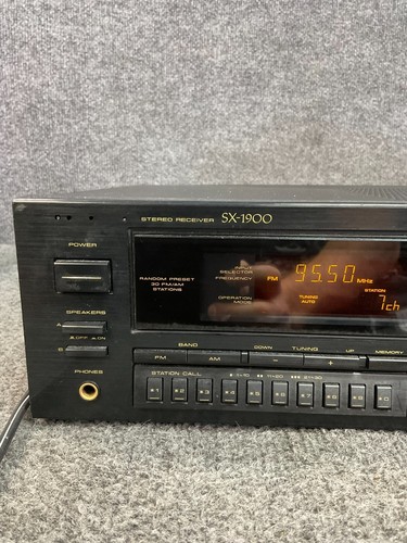 Pioneer SX-1900 Stereo Receiver 🎛️ 5-Band EQ FM/AM Vintage Hi-Fi Audio - 第 14/16 張圖片