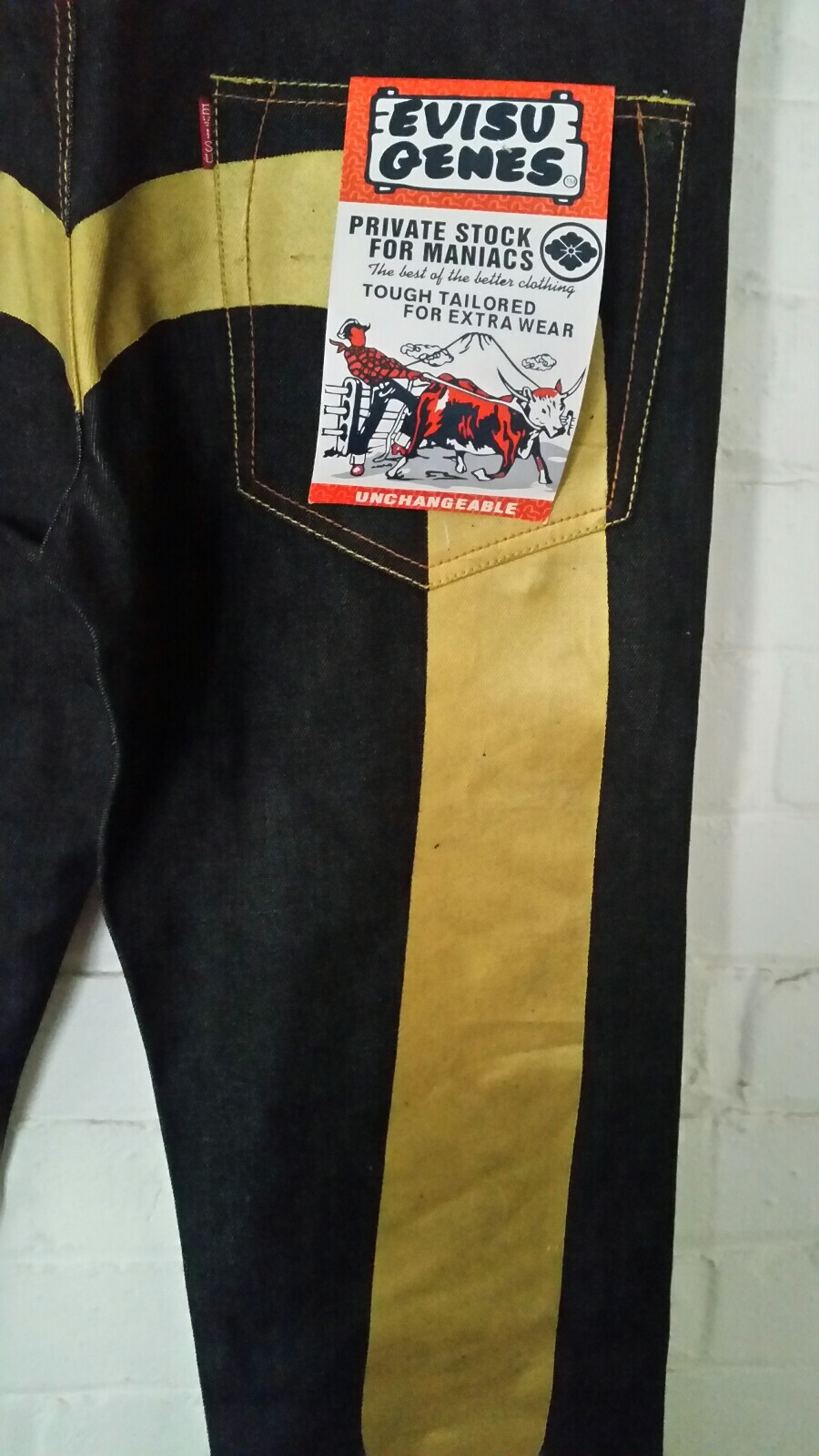 Men Evisu jeans Evisu Genes Private Stock For Maniacs W36 L34 image 6