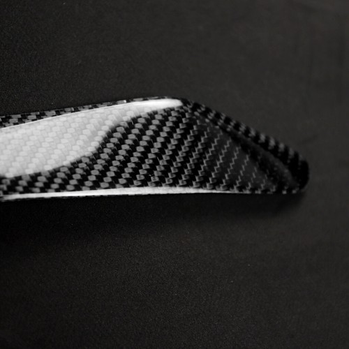Carbon Fiber Headlight Eyelids Eyebrow Cover For Mitsubishi Lancer EVO 2008-2014 - Picture 7 of 12