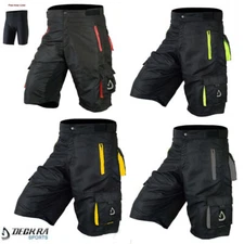 Mens Cycling MTB Short Off Road Downhill Bicycle Shorts Detachable Padded Liner
