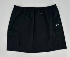 Nike Skirt Womens 2X Plus Size Sportswear Cargo Jewel Swoosh Black DC6943-010
