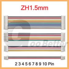 JST- ZH1.5mm Pitch Female to Female Connector Cable Wire 2/3/4/5/6/7/8/9/10 Pin