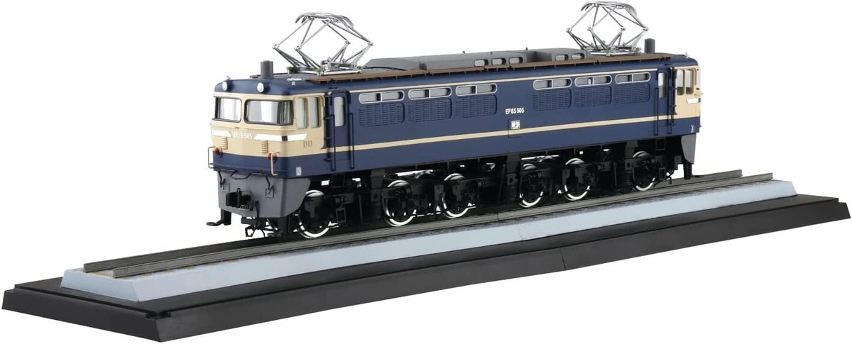 Aoshima 1/50 JAPAN RAILWAYS LOCOMOTIVE No.1 EF65/60 Kit w/Aluminum