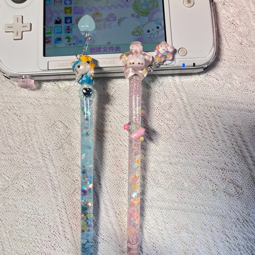 Cute charm handmade resin/diamond stylus for Nintendo 3ds/2ds/nds - Picture 11 of 63