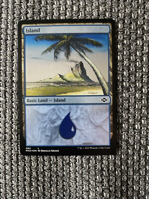 Island Magic The Gathering Foil MH2