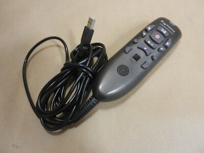 NUANCE POWERMIC III HANDHELD USB DICTATION MICROPHONE 0P0WM3N9