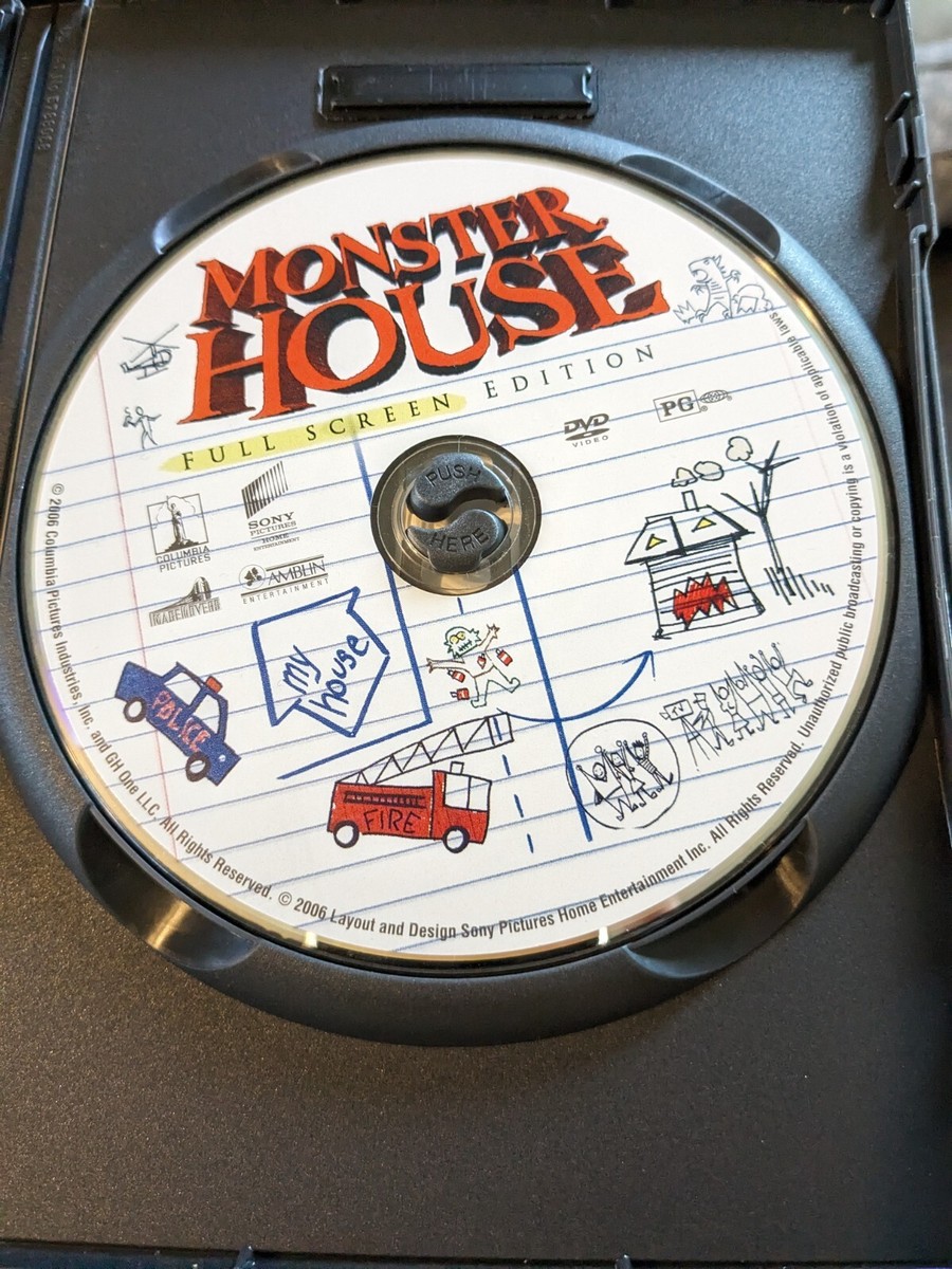 MONSTER HOUSE (DVD) Spielberg Steve Buscemi Kevin James Jason Lee