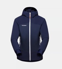 ✅nwt- Mammut Taiss Pro In Hooded Jacket - Women’s Marine Large- New With Tags