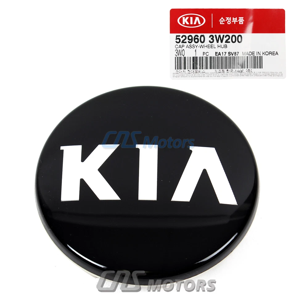 GENUINE WHEEL CENTER HUB CAP 4PCS for Forte Optima Rio Soul Sportage 529603W200 Foto 2 de 4