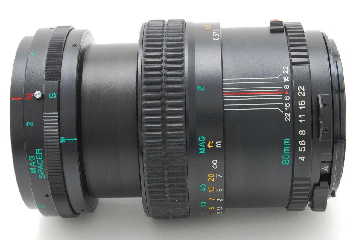 【C6706】マミヤ M645 + SEKOR MACRO C 80mm F4 Mamiya Sekor Macro C 80mm f/4 MF Prime Lens M645 Super Pro