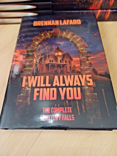 Brennan LaFaro I WILL ALWAYS FIND YOU 1st/HB SIGNED/LIMITED Thunderstorm Books - Picture 2 of 5