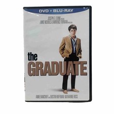 The Graduate Blu-ray DVD 2-Disc Set Dustin Hoffman Anne Bancroft Classic Rom Com The Graduate Blu-ray DVD 2-Disc Set Dustin Hoffman Anne Bancroft Classic Rom Com