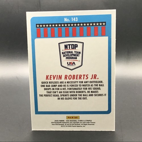 KEVIN ROBERTS JR 2025 USA Stars & Stripes STARS NTDP - Picture 2 of 2