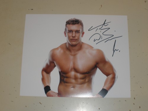 TED DIBIASE JR WWE Autograph Auto 8x10 Photograph Photo